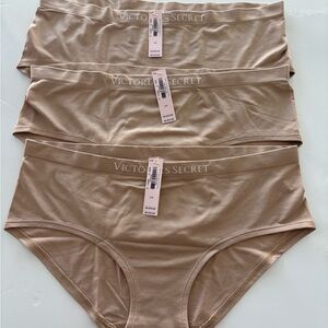NWT Victoria's Secret Women's Tan Briefs - Pack of 3
